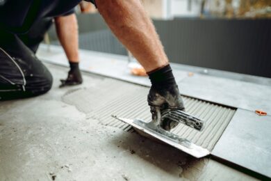 TILING AND PAINTING