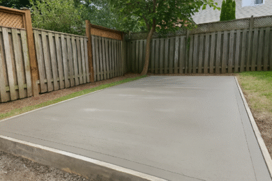 CONCRETE PADS & FOOTINGS